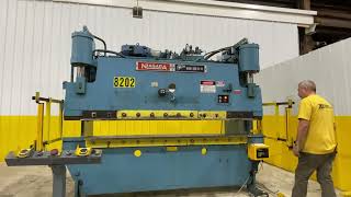 100 TON X 10 NIAGARA HBM100810 HYDRAULIC PRESS BRAKE STOCK 20796 [upl. by Anemaj]