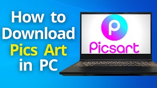 How to Download Picsart in pcLaptop windows 10  11 [upl. by Charron358]