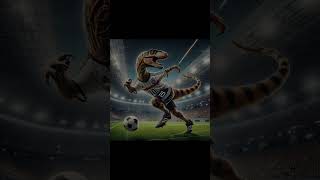 Wenn Dinosaurier Fußballer wären Jurassic world Jurassic Park Fußball Dino [upl. by Liggett]