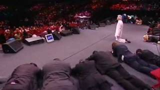 Benny Hinn bows before God 1 [upl. by Acsot]