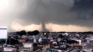 Торнадо в ЯпонииTornado in Japan [upl. by Meggs]