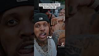 Lil Durk Gives The Rundown On Lul Pab😳lildurk rap chicago drill kingvon otf von quandorondo [upl. by Tuesday]