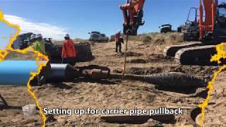 Crook Waterline Horizontal Direction Drilling HDD Installation  Crook Colorado [upl. by Comstock]