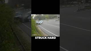 Alto Car Accident in Sri Lanka crash roadsafety shorts viralvideo srilanka road mistakes [upl. by Inaffyt]