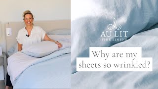 Why are my bed sheets so wrinkled [upl. by Dhiman]