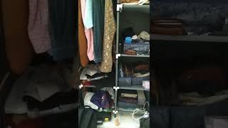 Bachelors Den wordrobe bachelor small song flat decors bache vlog decors interiordesign [upl. by Akeem]