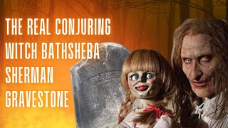 The Real Conjuring Witch Bathsheba Sherman Actual Grave Night Footage  Unknown World [upl. by Anirad]