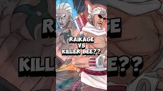 RAIKAGE VS KILLER BEE WHO WINS thepathpodcast naruto raikage killerbee narutoshippuden [upl. by Lahcym]