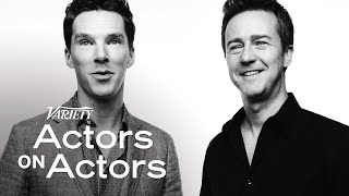 Benedict Cumberbatch amp Edward Norton  Actors on Actors  PBS Edit [upl. by Llerdnam]