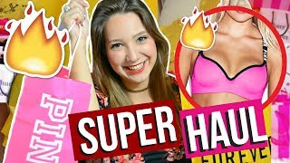 SUPER HAUL FOREVER 21 PINK Y MÁS  Brenda Sander [upl. by Yendor893]