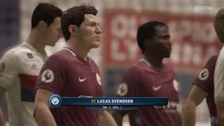 Lyon  Manchester City 05 Poules LDC [upl. by Llecrup]