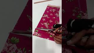 Kurti sleeves cutting Very simple jubinnautiyal youtubeshorts youtubeshortsindia youtubevideo [upl. by Llertal192]