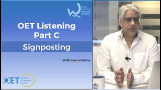 OET Listening Part C Signposting [upl. by Boycey]