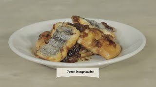 Pesce in agrodolce  Le Ricette del Convento [upl. by Dadirac]