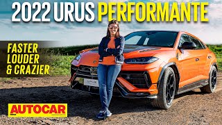 2022 Lamborghini Urus Performante review  Faster Louder Crazier  Drive  Autocar India [upl. by Dee]