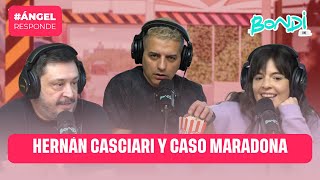 HERNAN CASCIARI Y CASO MARADONA  ANGEL RESPONDE 0310 [upl. by Arol]