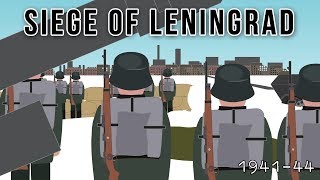 The Siege of Leningrad 194144 [upl. by Mauer]