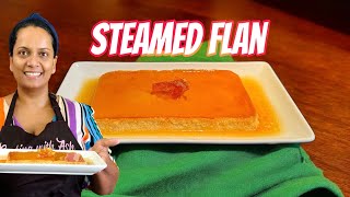 Quick amp Easy Flan Recipe viralvideo custardrecipe guyanese cooking recipe villagecooking [upl. by Irish]