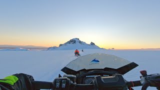 Exciting Glacier Snowmobiling amp Ice Cave at Langjökull Glacier  Trip to Reykjavik Iceland 2022 [upl. by Alyal]