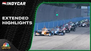 IndyCar Series EXTENDED HIGHLIGHTS HyVee Milwaukee Mile 250 Race 2  9124  Motorsports on NBC [upl. by Nanreit]