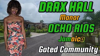 DREAMY HOMES of Drax Hall Manor Gated Community Jamaica [upl. by Nrojb]