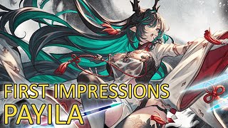 【Granblue Fantasy】First Impressions on Payila [upl. by Ayardna]