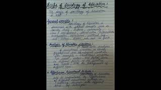 Sociology of Education  Meaning Definitions and Scope sociology education [upl. by Paske]