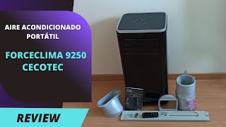 ❄️AIRE ACONDICIONADO PORTATIL Cecotec Forceclima 9250❄️  ¿Merece la pena [upl. by Raskind]