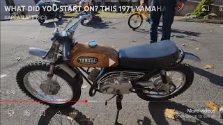 WHAT DID YOU START ON THIS 1971 YAMAHA JT60 IS A TIME MACHINE FOR MANY [upl. by Allemaj]