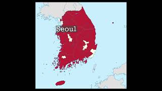 Provinces and cities of South Korea [upl. by Treborsemaj]