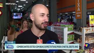 Horário ampliado comerciantes se preparam para um Natal de oportunidades em Florianópolis [upl. by Lleinnad299]