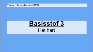 VMBO HAVO 2  De bloedsomloop  3 Het hart  8e editie  MAX [upl. by Tol]