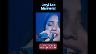 Best Fight song cover  Jeryl Lee Malaysia shorts [upl. by Aihtnamas308]