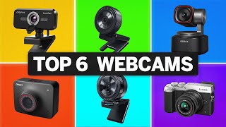 Top 6 Webcams de Stream tous budgets [upl. by Nolrev]