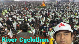 River Cyclothon 2022 Setting Records on Two Wheels  India Book of Records  Cycle for Recycle [upl. by Einaled432]