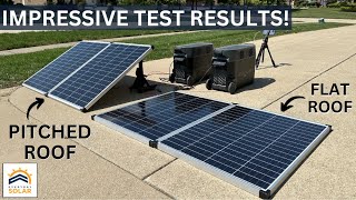 Measuring The Impact Of Solar Panel Tilt Angle [upl. by Nirihs701]