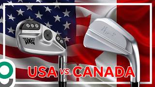 USA vs CANADA  Which Irons are Better PXG or Haywood Golf [upl. by Nnauol]