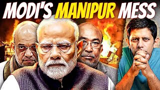 Why Manipur Is Modi’s Biggest Internal Security Failure  Pt4  Akash Banerjee amp Tora Agarwala [upl. by Lanctot]