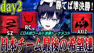 【第五人格COAⅦ】世界大会決勝トーナメント！勝ったら準決勝進出！みんなで見る！【唯RCSZAXIZ公認ミラー配信】 [upl. by Teodoor]