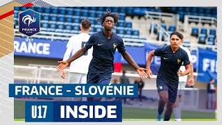 Au coeur de France U17  Slovénie I FFF 2023 [upl. by Crellen]