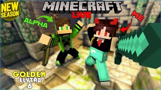 🔴MINECRAFT LIVE 🔴GOLDEN ELYTRA PUBLIC SMP  JAVA  PE  JOIN NOW  MINECRAFT INDIA LIVE [upl. by Alejoa]