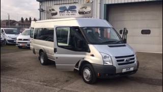 Ford Transit 17 seat minibus with cruise control for sale  Simply Van Sales [upl. by Tuhn]