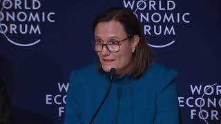 Davos 2019  Press Conference How competitive is Europe in the global innovation race [upl. by Karia454]