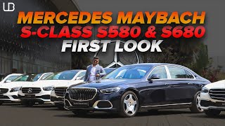 MercedesMaybach SClass S580 4MATIC V8 amp S680 4MATIC V12 First Look and Walkaround [upl. by Eddie]