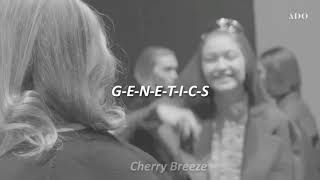 Meghan Trainor  Genetics Lyrics Gigi amp Bella Hadid [upl. by Trilby]