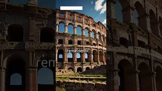 The POWER of Ancient Rome at the Iconic ColosseumColosseum Gladiators Rome historyshorts [upl. by Payton]