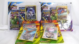 Unboxing Pokémon TCG  XY Ancient Origins Promo Blister Packs [upl. by Aihsened575]