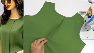 🌺 Basic Ways to Womens Collar Sewing ✅️ Sewing Tutorial and Techniques [upl. by Lewin]