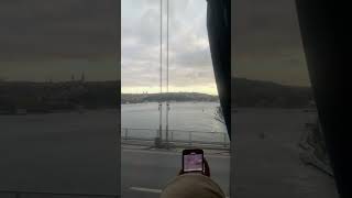 Selat Bosphorus bosphoruscruise bosporus cityview fypシ゚viral [upl. by Enilkcaj]