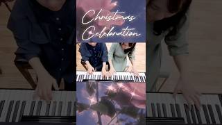 Christmas Celebration piano ピアノ連弾 hymn christmas [upl. by Elpmid]